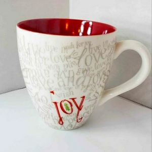 2005 Starbucks Christmas Live Love JOY Mug